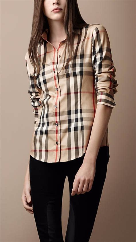 camisa burberry mujer rosa|men's Burberry shirt nordstrom.